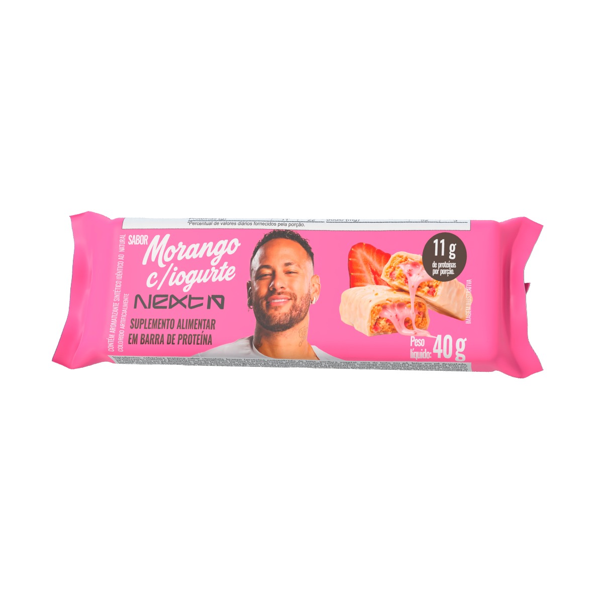 Barra de Proteina Morango com Iogurte 40g Next10