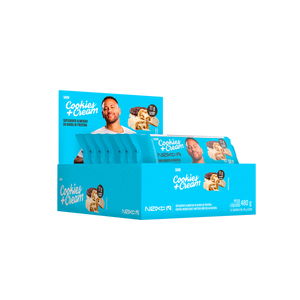 Kit 12 Barras de Proteína Cookies + Cream 40g -11g de Proteína l Next10™