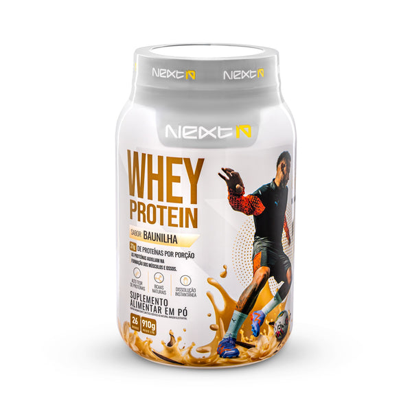 Whey Protein Baunilha 910 g (frente)