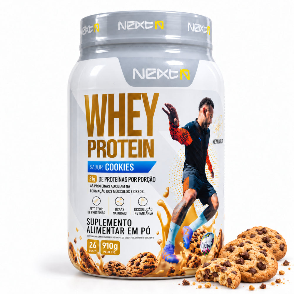 Whey Protein 910g - Cookies (embalagem)
