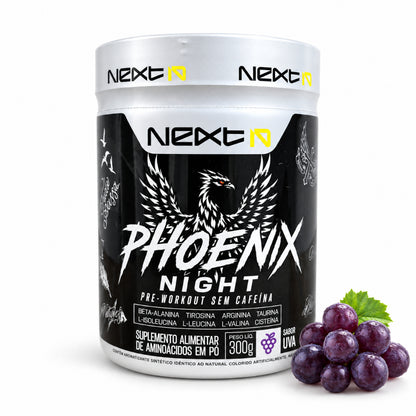 Pré-Treino Phoenix Night 300g - Uva (embalagem)