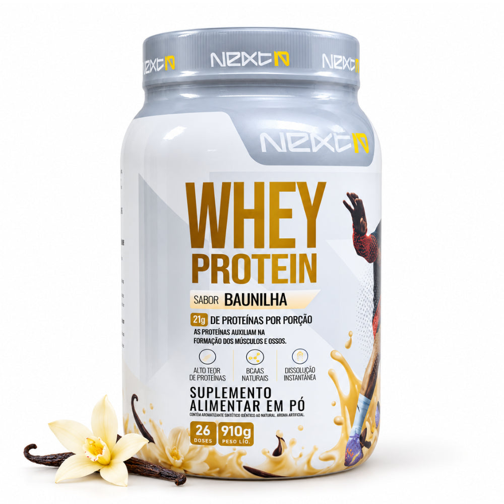 Whey Protein 910g - Baunilha (embalagem)