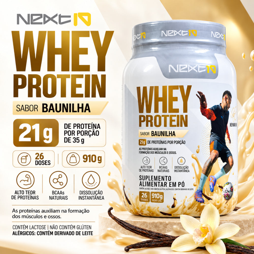 Whey Protein 910g - Baunilha (imagem 2)