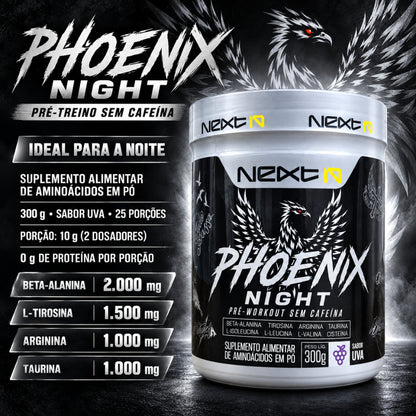Pré-Treino Phoenix Night 300g - Uva (imagem 2)