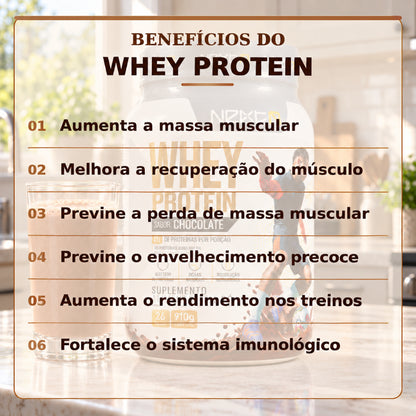 Whey Protein 910g - Chocolate (imagem 4)