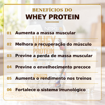 Whey Protein 910g - Leite em Pó (imagem 4)