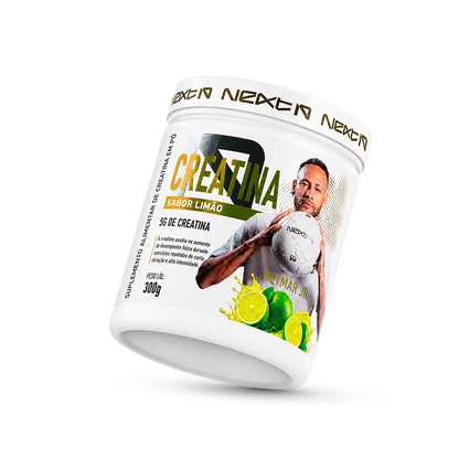 Creatina Monohidratada Limao 300g Next10 - angulo