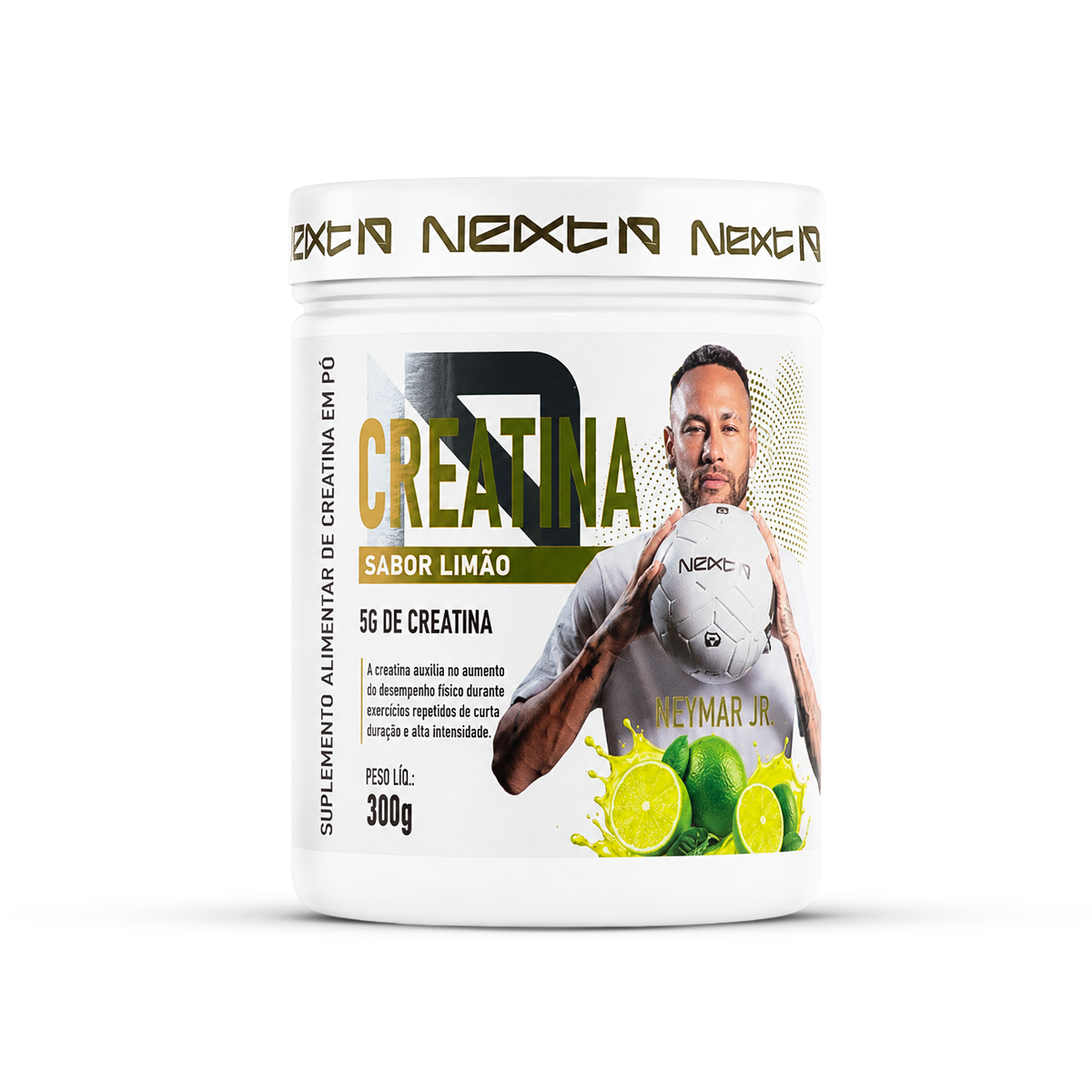 Creatina Monohidratada Limao 300g Next10