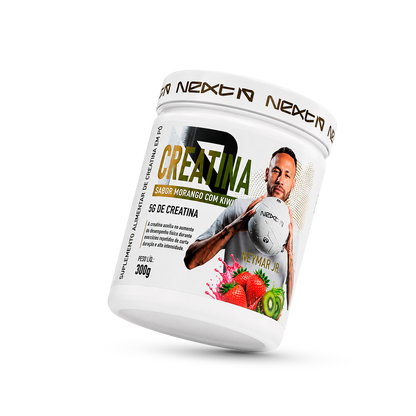 Creatina Monohidratada Morango com Kiwi 300g Next10 - angulo