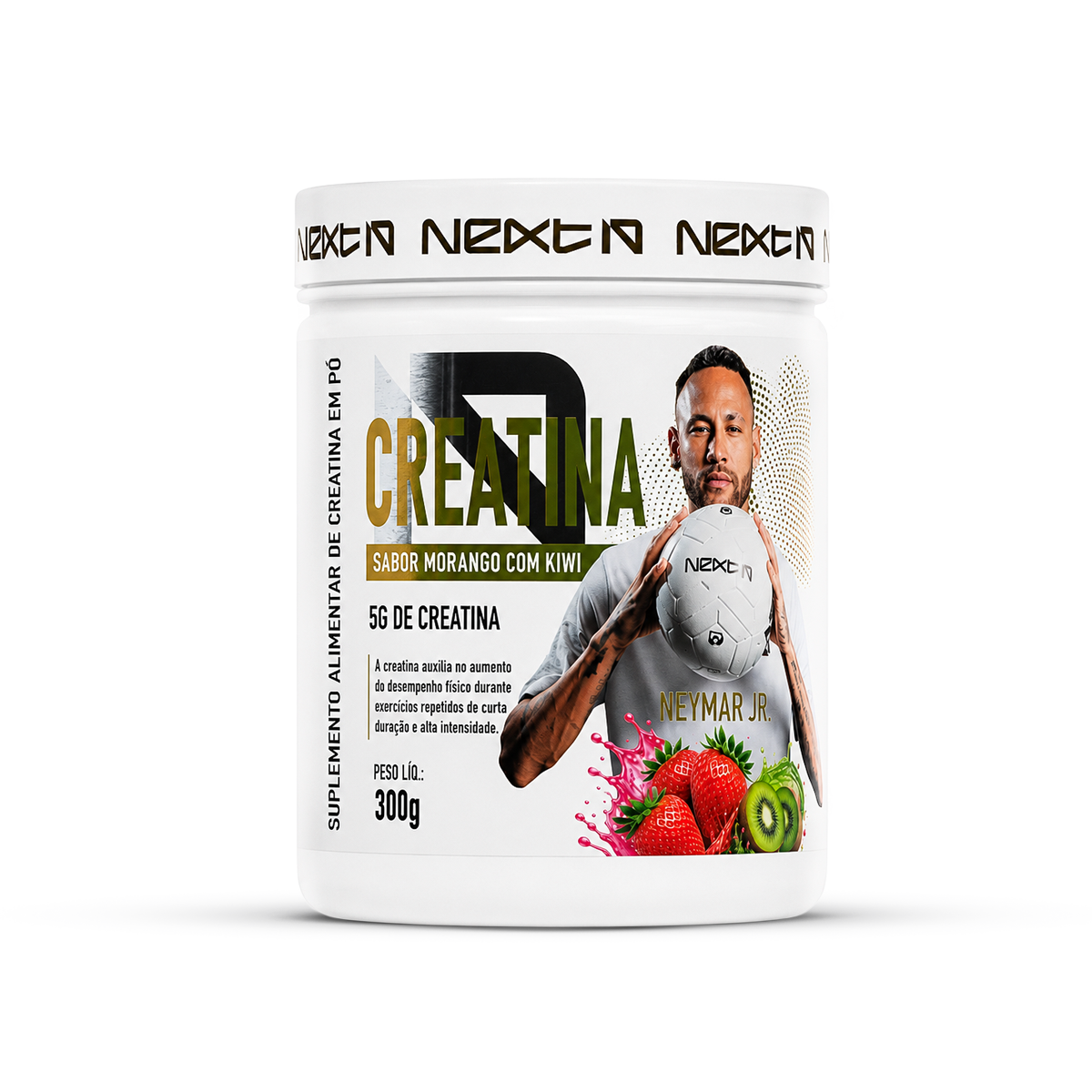 Creatina Monohidratada Morango com Kiwi 300g Next10
