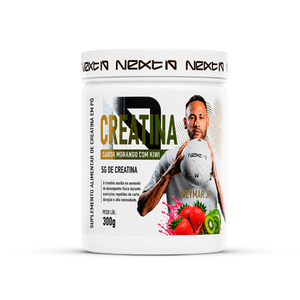 Creatina Monohidratada 300g - Morango com Kiwi - Next10