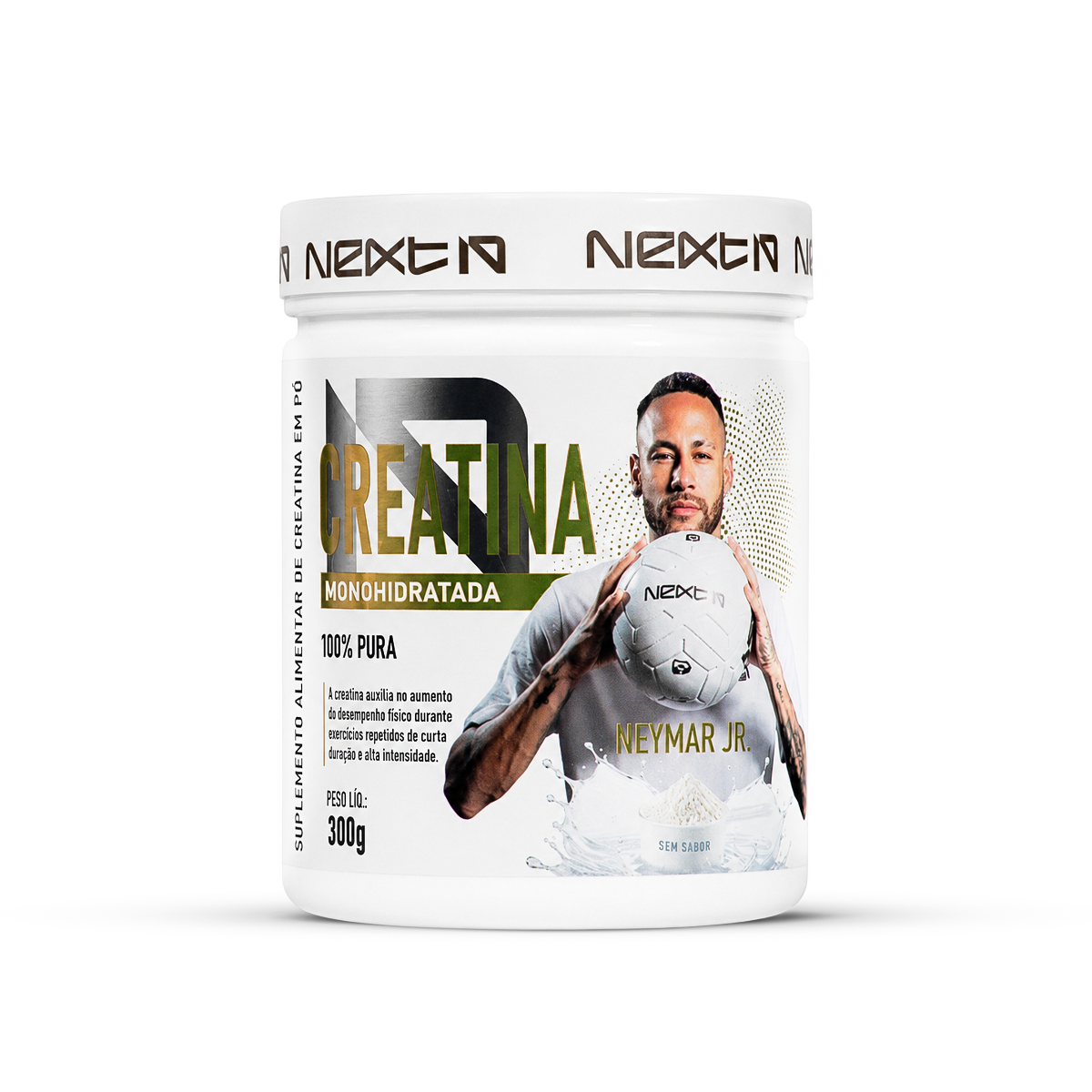 Creatina Monohidratada 100% Pura Sem Sabor 300g Next10