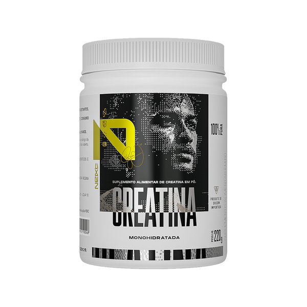 Creatina Monohidratada 100% Pura Next10 - Pote 220g