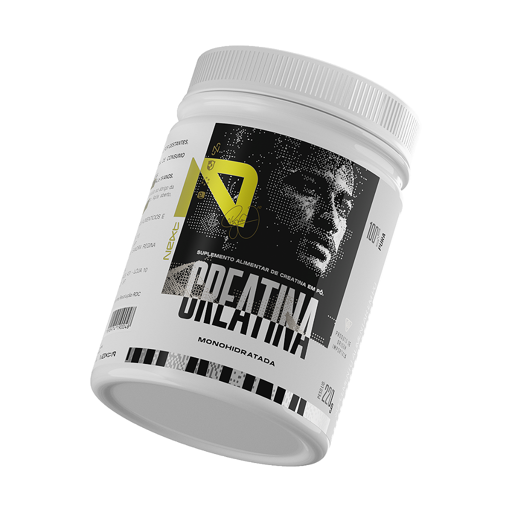 Creatina Monohidratada 100% Pura Next10 - Pote 220g, vista 2