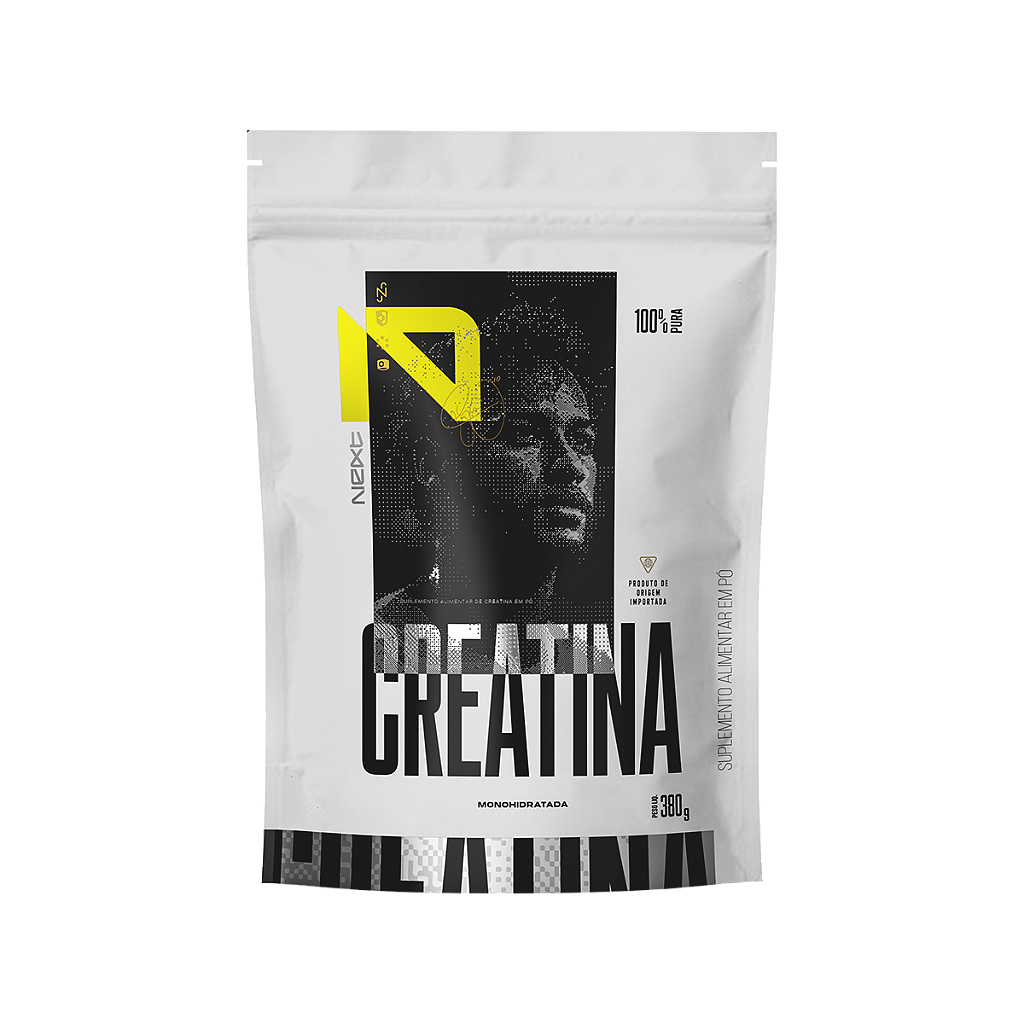 Creatina Monohidratada 100% Pura Next10 - Sachê 380g