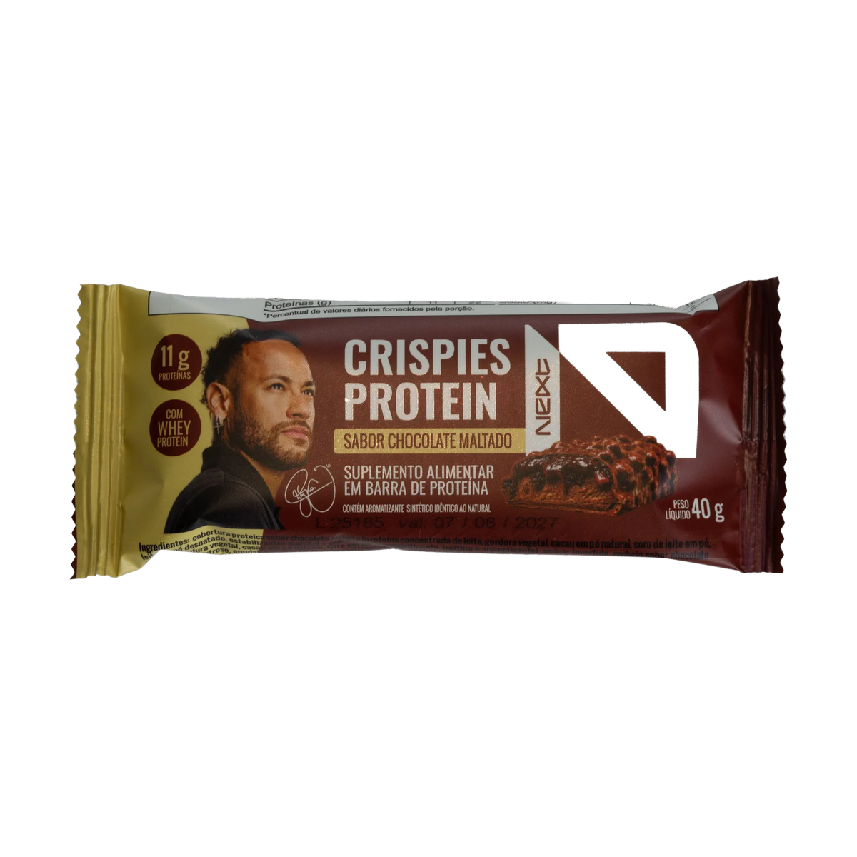 Barra de Proteína Crispies Chocolate Maltado 40g Next10