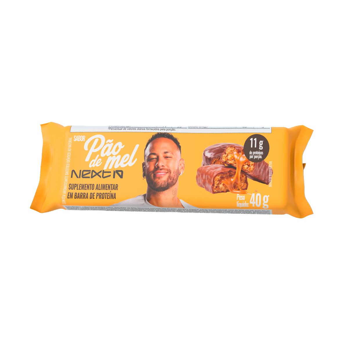 Barra de Proteína Pão de Mel com Caramelo 40g Next10