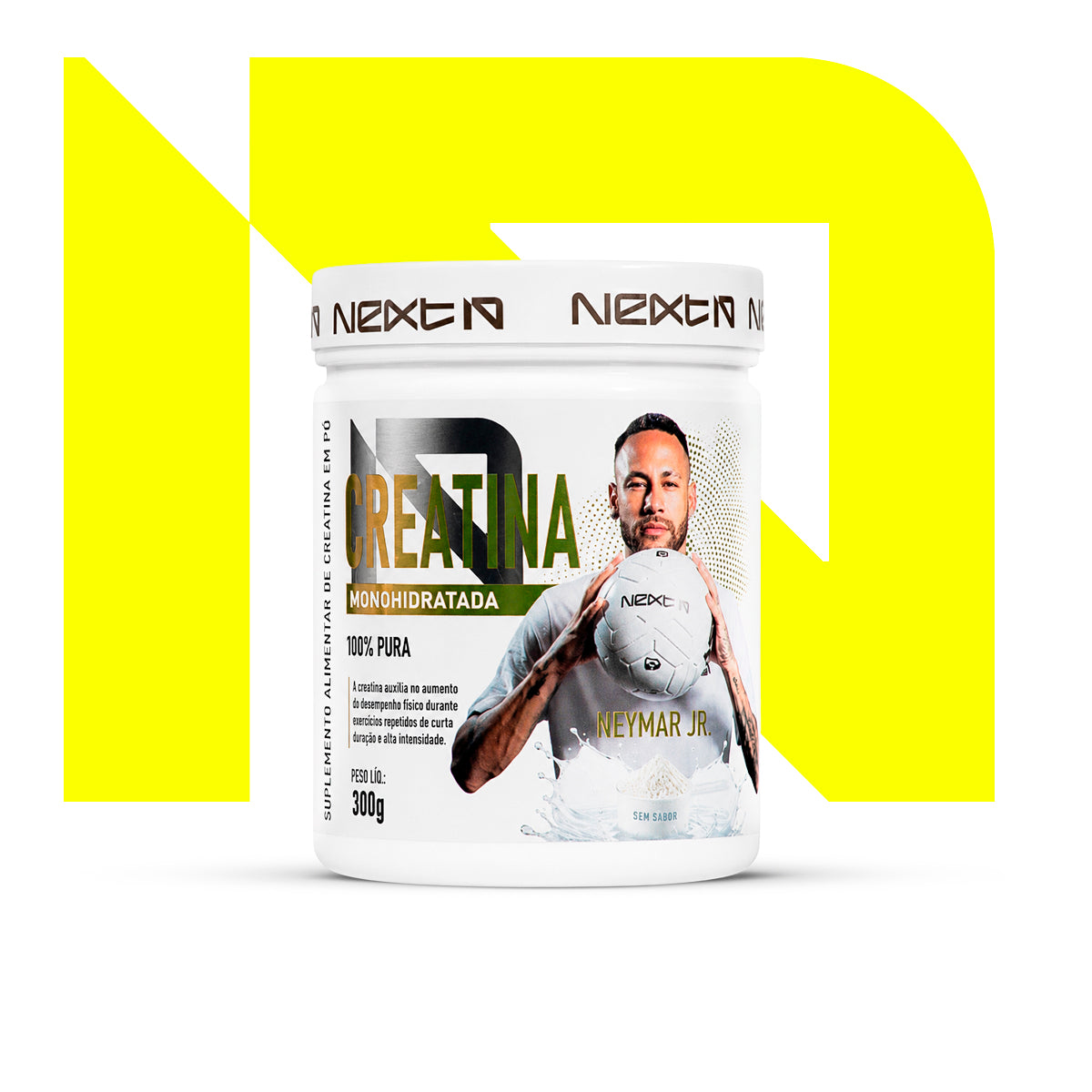 Creatina Monohidratada 100% Pura Sem Sabor 300g Next10