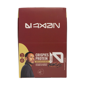 Kit 12 Barras de Proteína Crispies Chocolate Maltado 40g - 11g de Proteína l Next10™