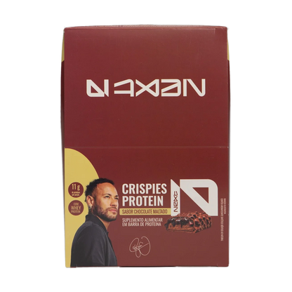 KIT 12 Barras de Proteína Crispies Chocolate Maltado Next10