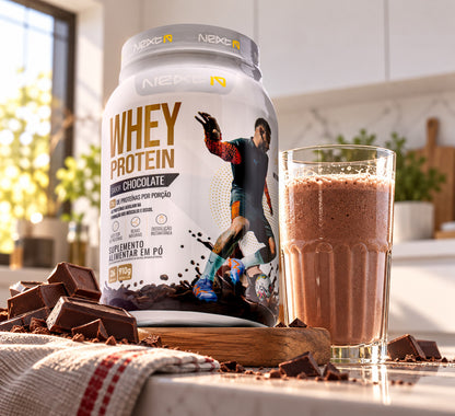 Whey Protein Chocolate 910 g (embalagem)