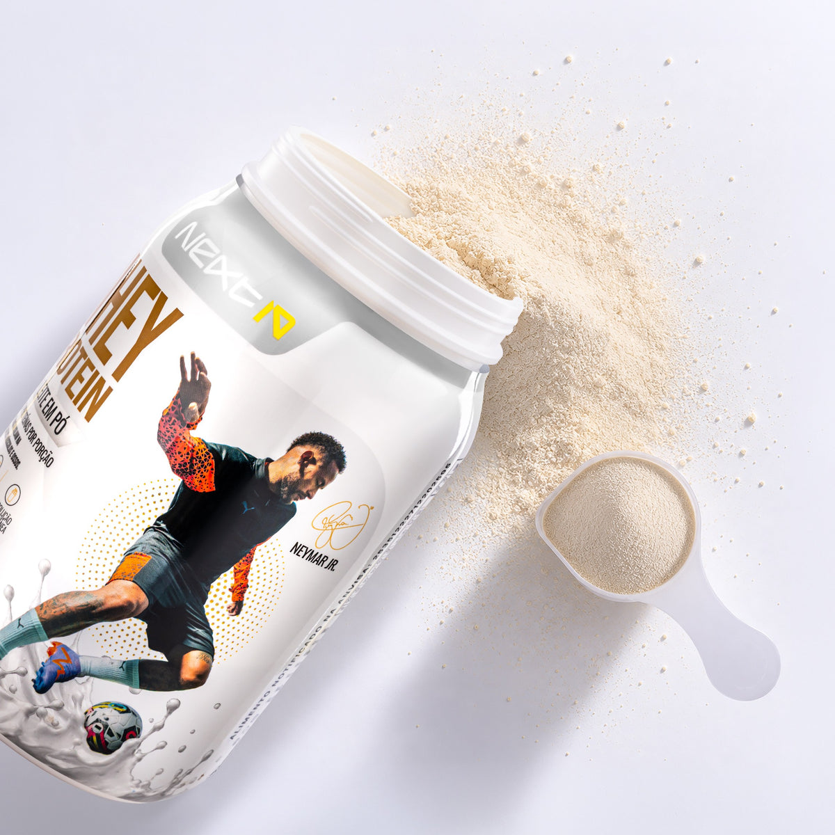 Whey Protein Leite em Pó 910 g (detalhe)
