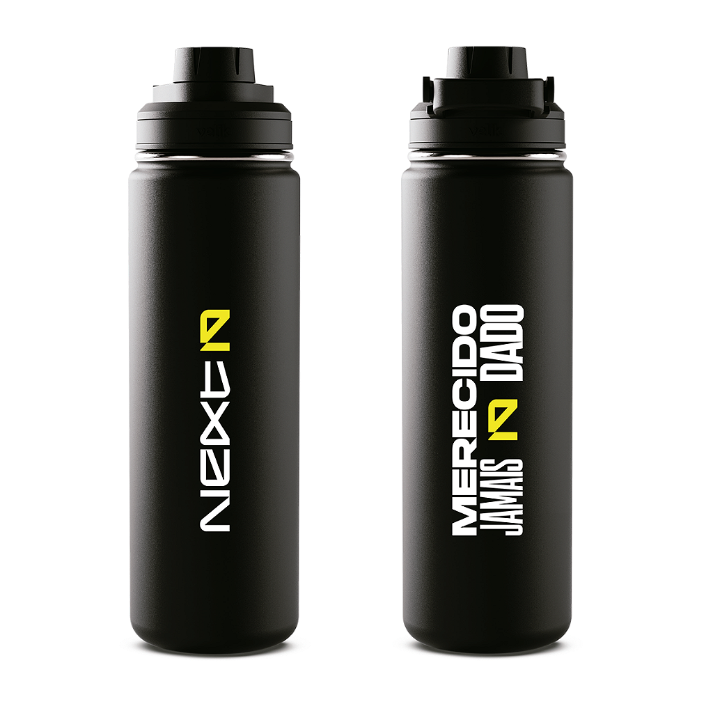 Garrafa Térmica Merecido 700ml Next10 - Preto