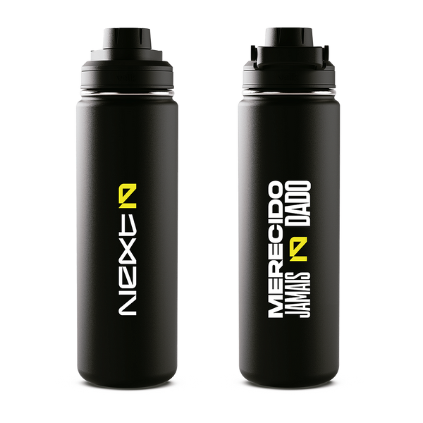Garrafa Térmica Merecido 700ml Next10 - Preto